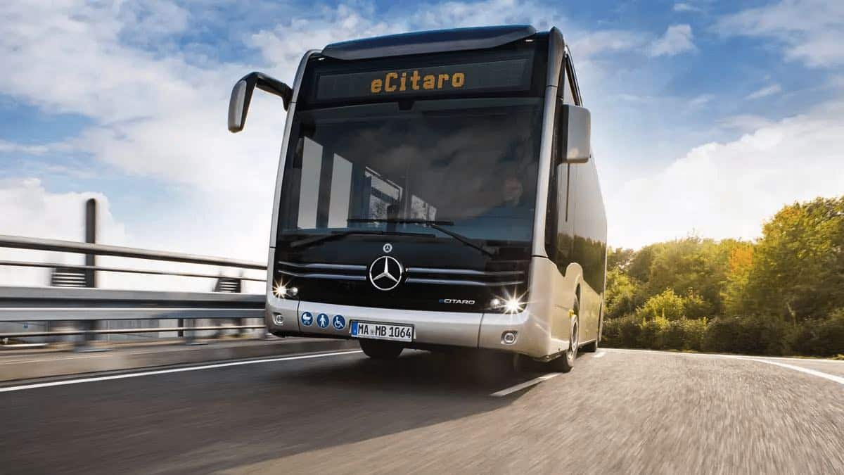 Daimler Buses presenta el nuevo autobús eCitaro con baterías NMC 3