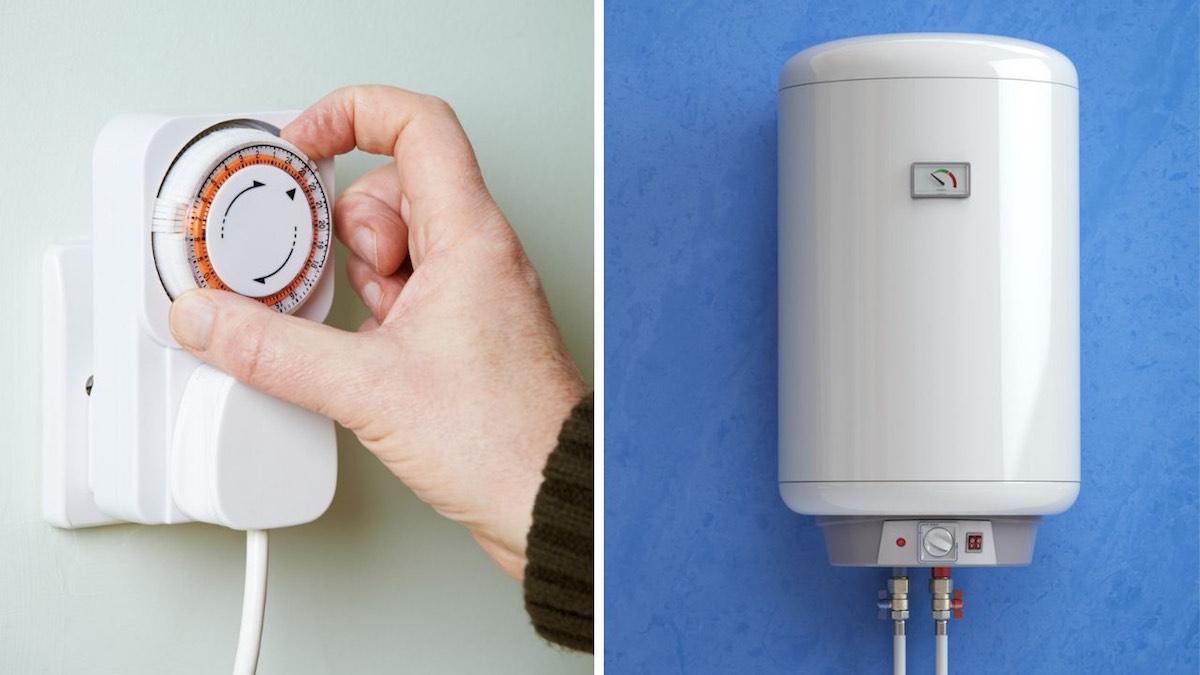 Un simple temporizador o enchufe inteligente en el calentador de agua puede ahorrarte hasta un 30% de electricidad