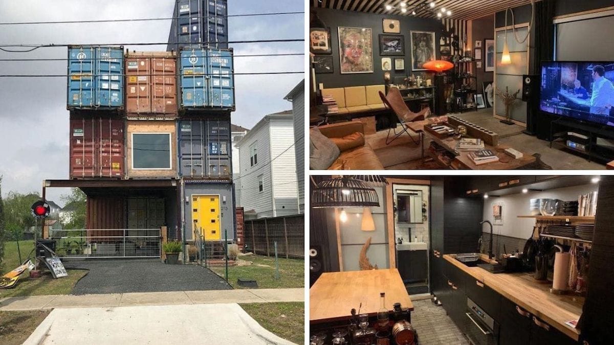 11 contenedores se convierten en hogar de lujo gracias a la creatividad ...