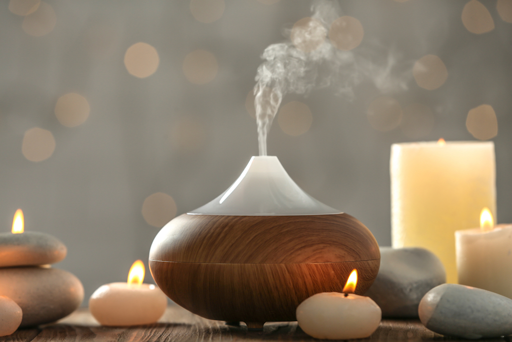 Types of diffusers for aromatherapy.