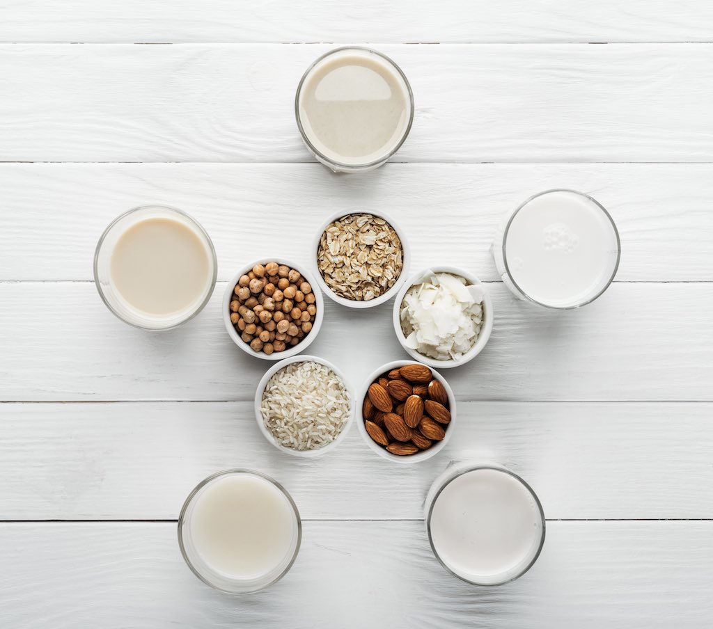 Tipos de leches vegetales: propiedades y beneficios