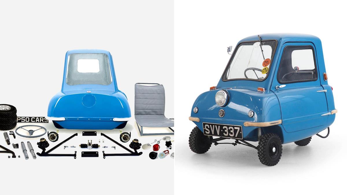 Peel P50 El Coche Más Pequeño Del Mundo Que Puede Circular Por La