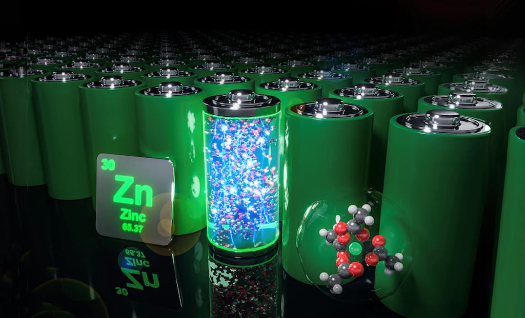 Nueva estrategia para desarrollar baterías de zinc de alta densidad de energía y bajo coste, ideales para almacenamiento en red