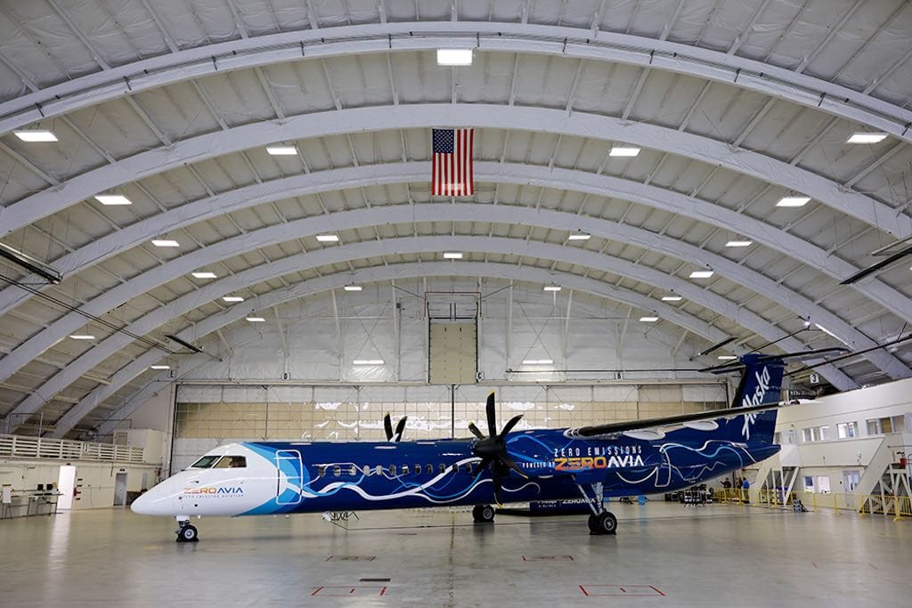 Alaska Airlines y ZeroAvia unen fuerzas para crear el avión de emisión cero más grande del mundo ✈️🌿