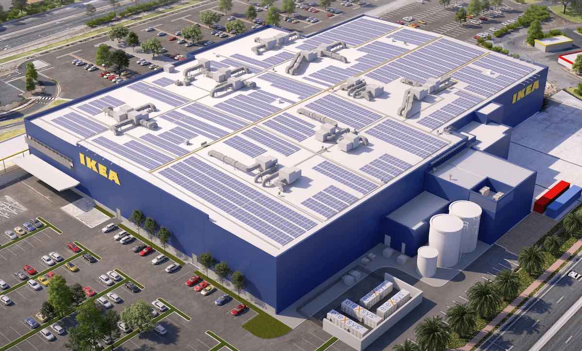 Ikea lanza la mayor microred solar y de baterías comerciales urbanas de Australia
