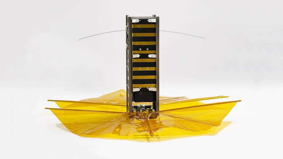 Estudiantes de Brown diseñan un novedoso un satélite de bajo coste para luchar contra la basura espacial