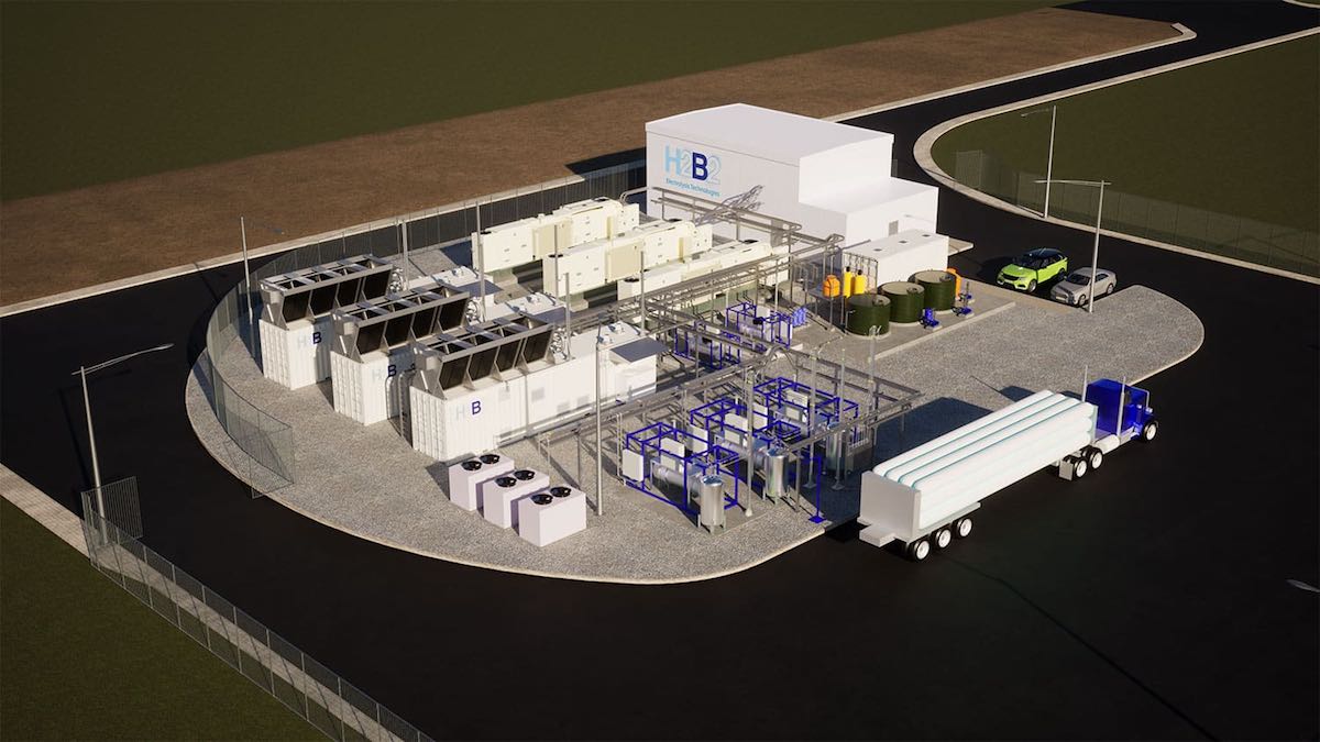 H2B2 inaugura la mayor planta operativa de hidrógeno verde de Norteamérica