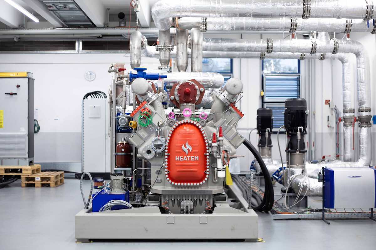 HeatBooster, bomba de calor de alta temperatura basada en una innovadora tecnología de máquinas de pistón