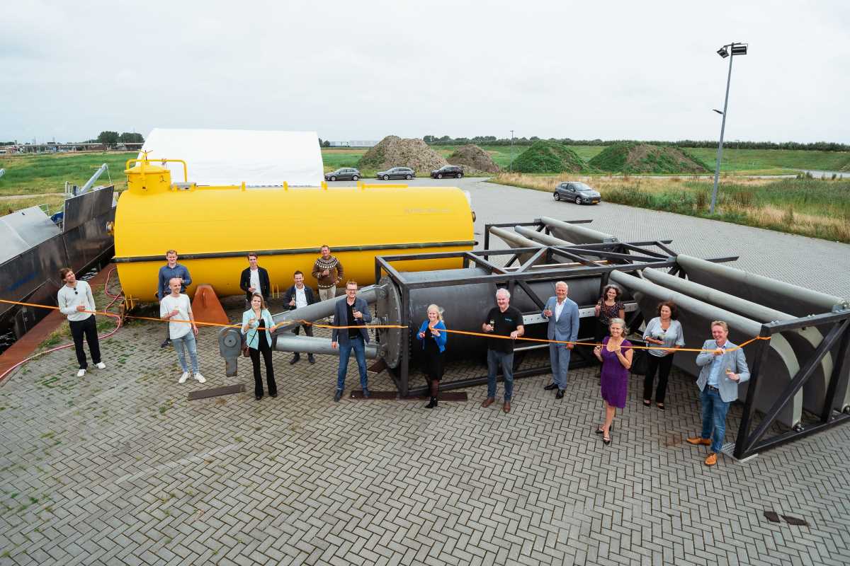Startup holandesa Slow Mill desenvolve sua primeira turbina flutuante ...