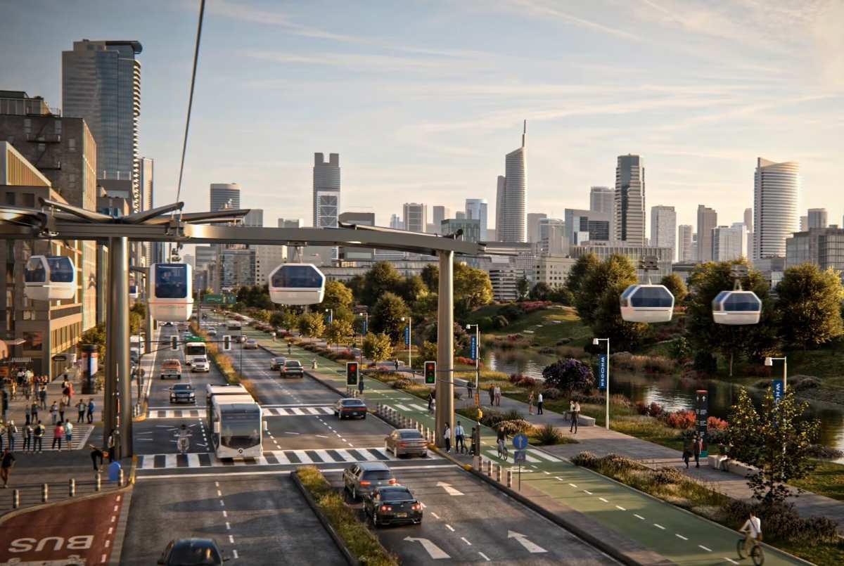 Empresa neozelandesa está convencida de haber inventado un sistema para revolucionar el transporte urbano > pods autónomos tanto para transporte de pasajeros como para carga