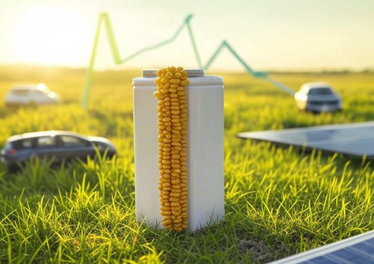 Científicos de la Universidad de Washington han descubierto que las proteínas del maíz pueden mejorar la vida útil y el rendimiento de las baterías de litio-azufre