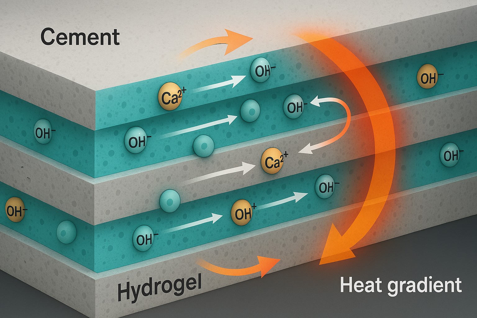 Investigadores chinos han desarrollado un cemento-hidrogel capaz de generar y almacenar electricidad