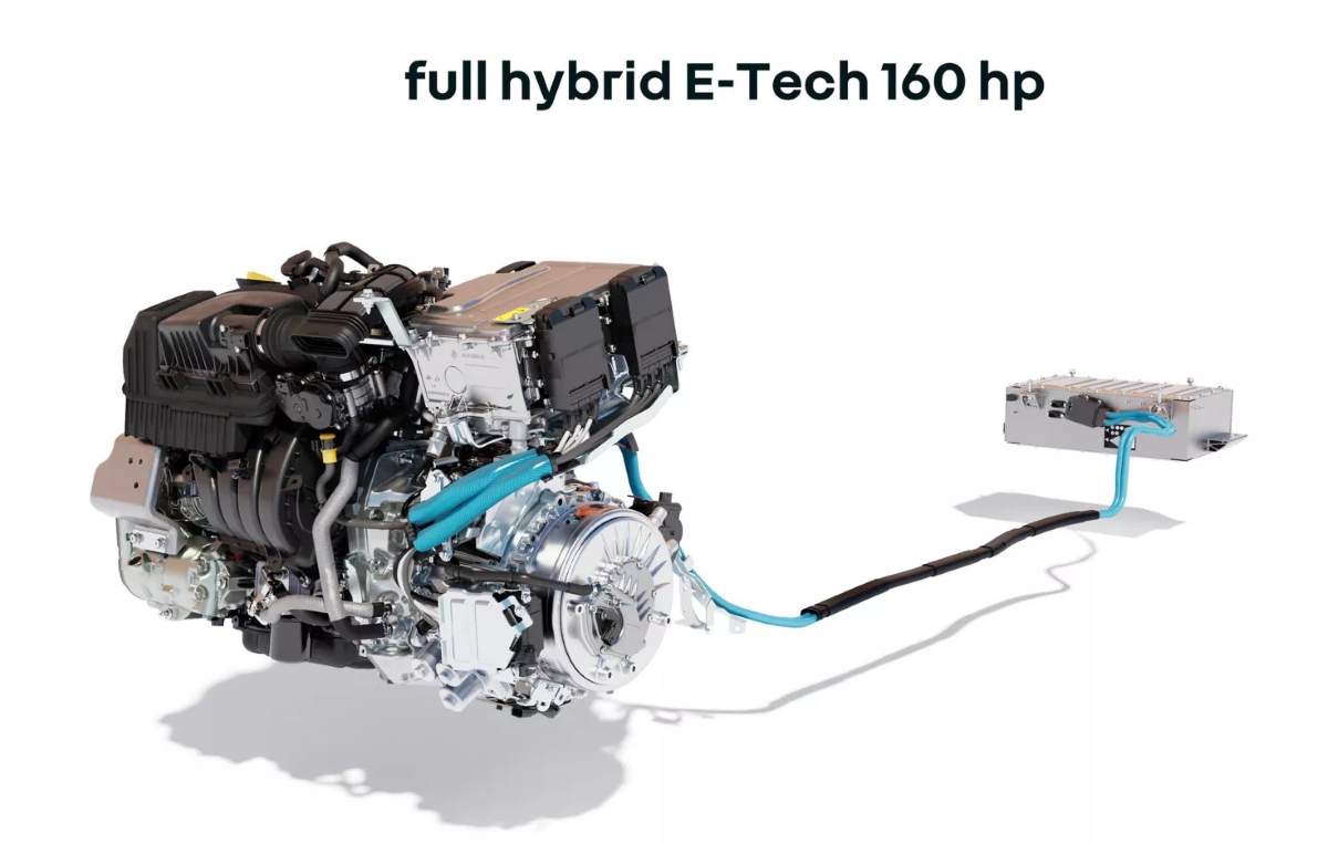 Renault presenta nuevo sistema de propulsión híbrido completo E-Tech de 160 CV con una batería de 1,4 kWh